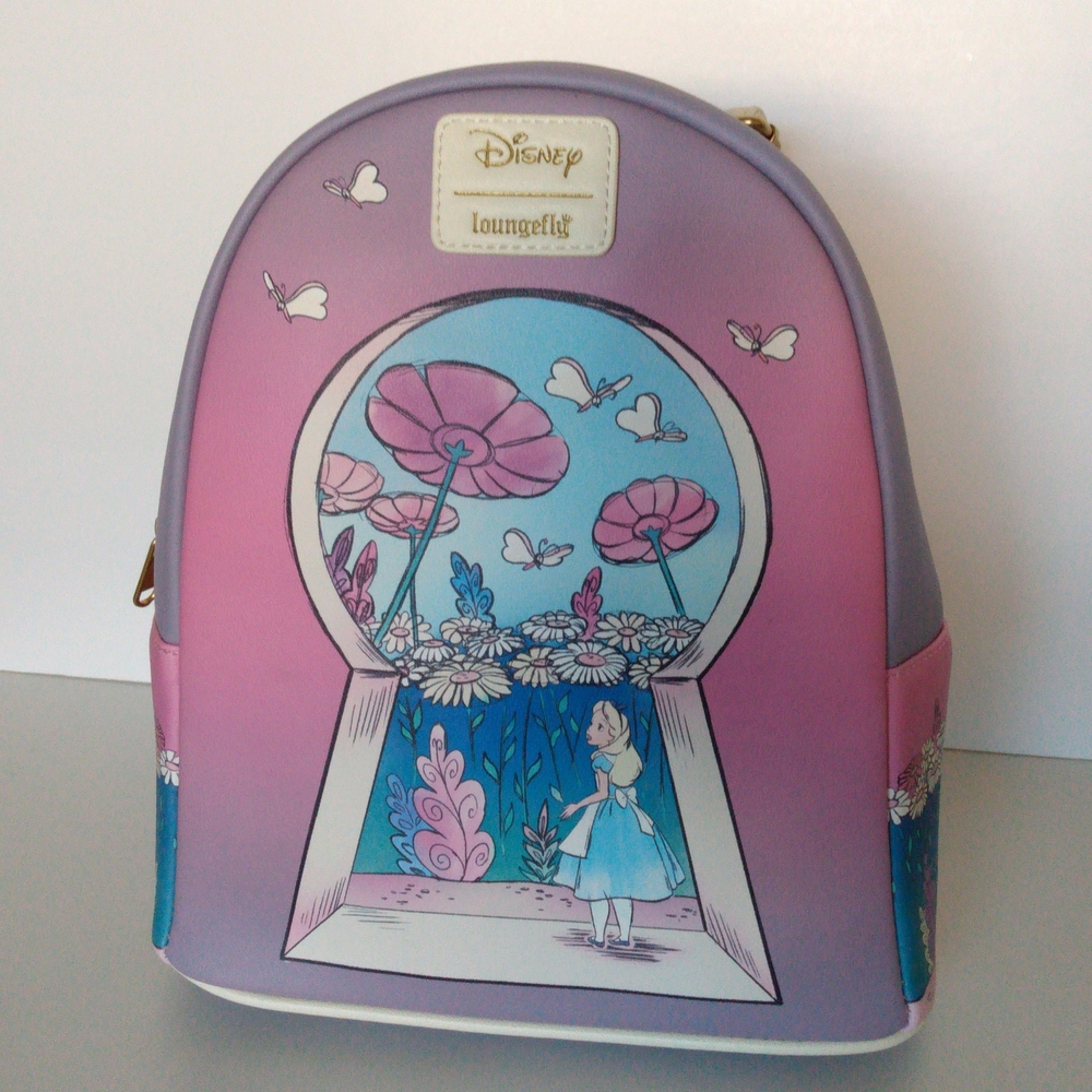 Loungefly Alice In Wonderland Keyhole Backpack